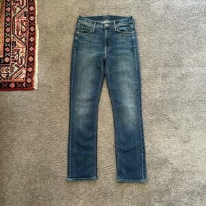 MOTHER Mid Rise Dazzler Ankle Jeans